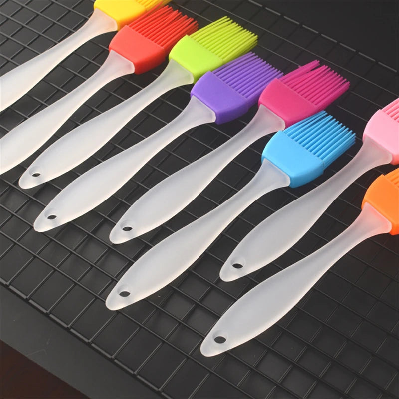 Silicone BBQ Cake Pastry Brush Tools Eco-friendly Kitchen Barbecue Bread Oil Cream Pizza Cooking Bakeware Cookware