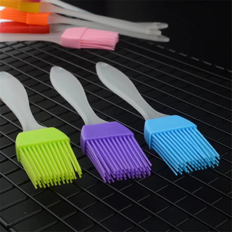 Silicone BBQ Cake Pastry Brush Tools Eco-friendly Kitchen Barbecue Bread Oil Cream Pizza Cooking Bakeware Cookware