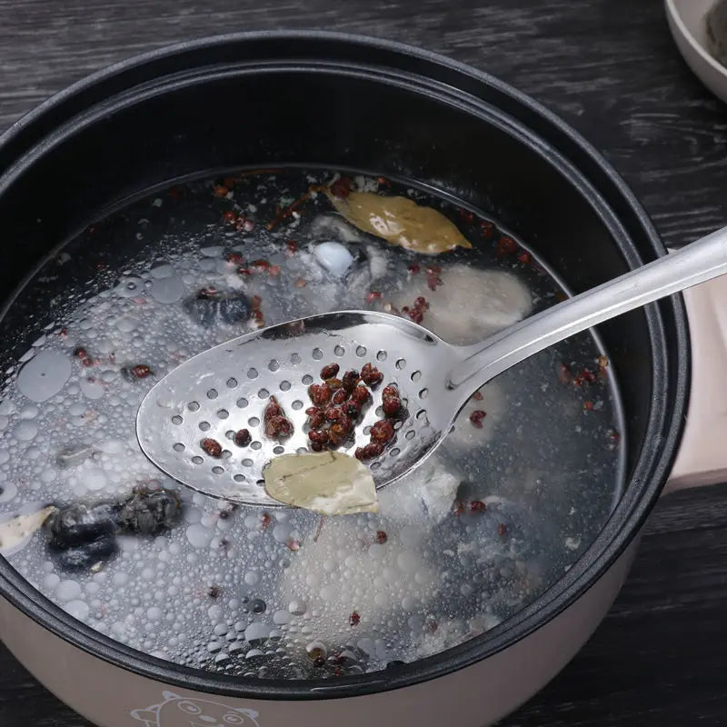 Small Colander Hot Pot Colander  Thickened Household Deep-Fried Dumpling Nooodle Spoon Tea Spoon Spoon Kitchen Gadgets