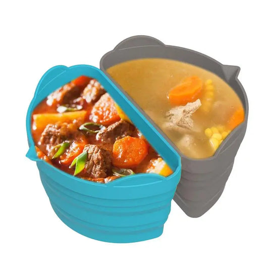 Silicone Slow Cooker Liner Reusable & Leakproof Silicone Crockpots Divider Silicone Insert Reusable Leakproof BPA Free Silicone