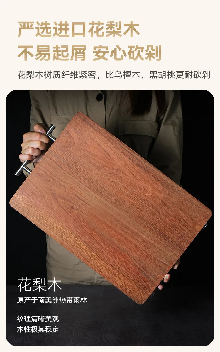 Rosewood cutting Kitchen board,hand Polished cutting,board wood High-quality Wood Board kitchen Tools solid,Wood Kitchen Board