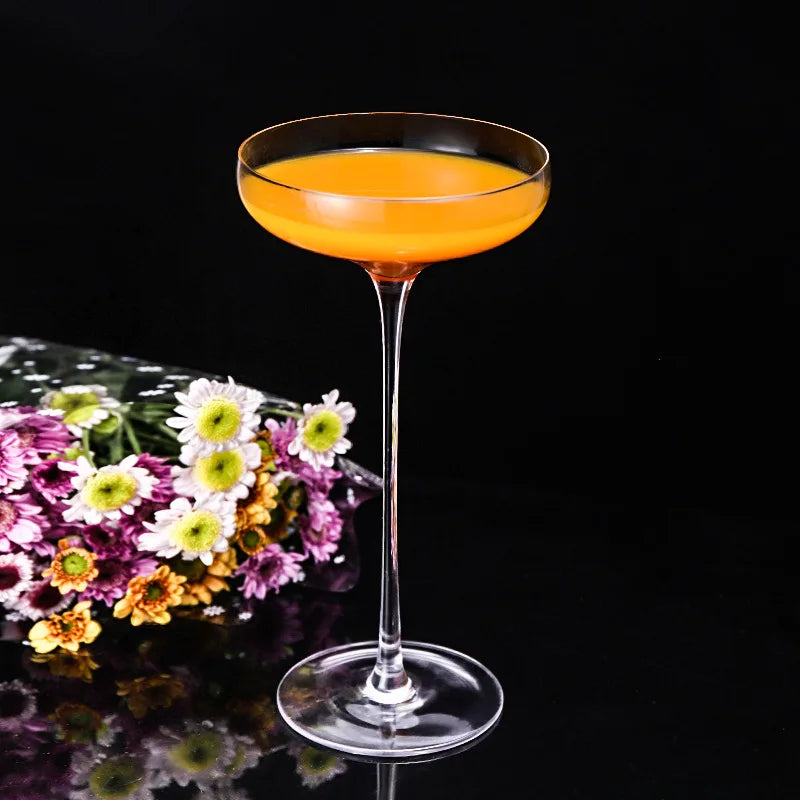 Cocktail Glass Cup, Goblet, Champagne Coupes, Stemware, Bar Tool, Table Decor, 230ml, 7.8oz, 1 Pc