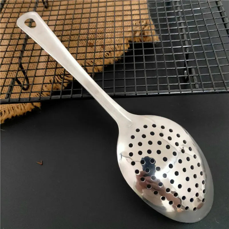 Small Colander Hot Pot Colander  Thickened Household Deep-Fried Dumpling Nooodle Spoon Tea Spoon Spoon Kitchen Gadgets