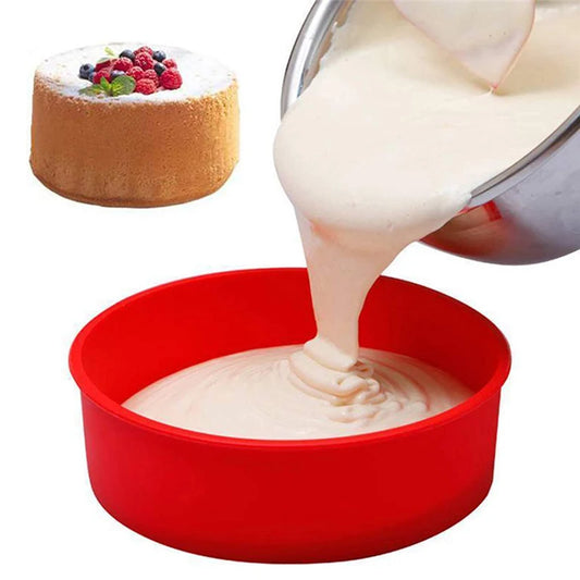 20CM Round Cake Pan Toast Pan Bread Pan Silicone B