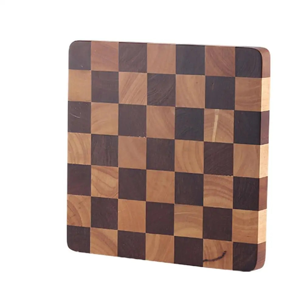 Cutting Board For Kitchen Anti-Slip Wood Chopping Board Contrast Color Design Chopping Board For Cucumber Potato Pork Ribs Chili