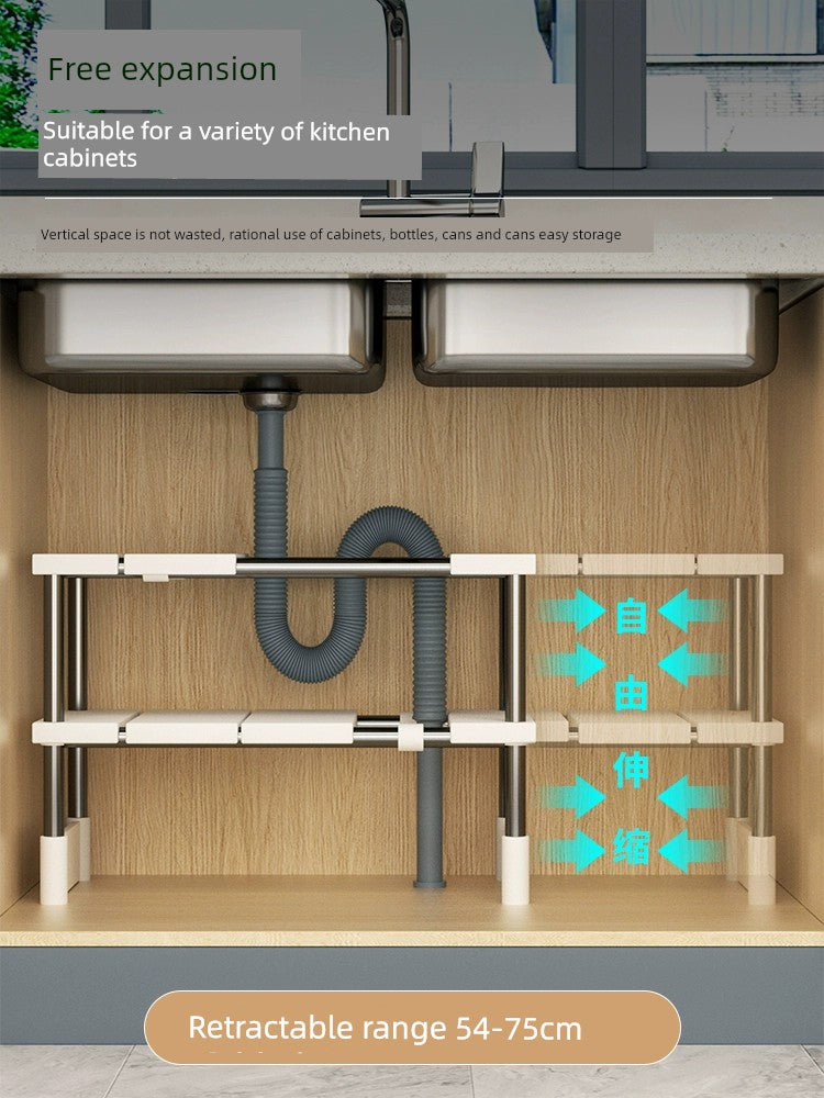 Retractable Sink Rack Multi-Functional Kitchen