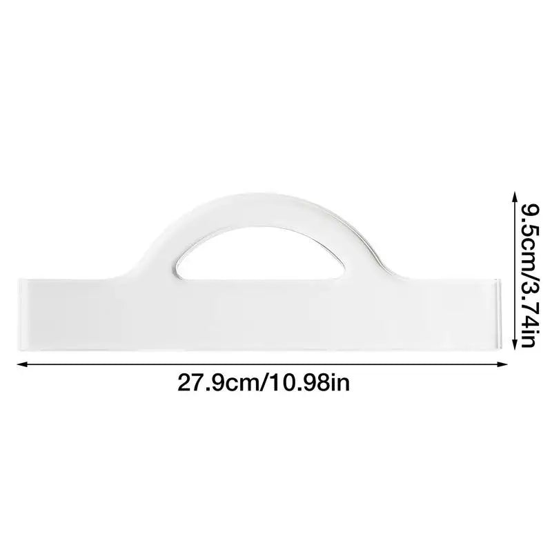 Acrylic Cutting Board Template Charcuterie Board Handle Template Clear Templates Angled Curvy Tracing Stencils Tools For