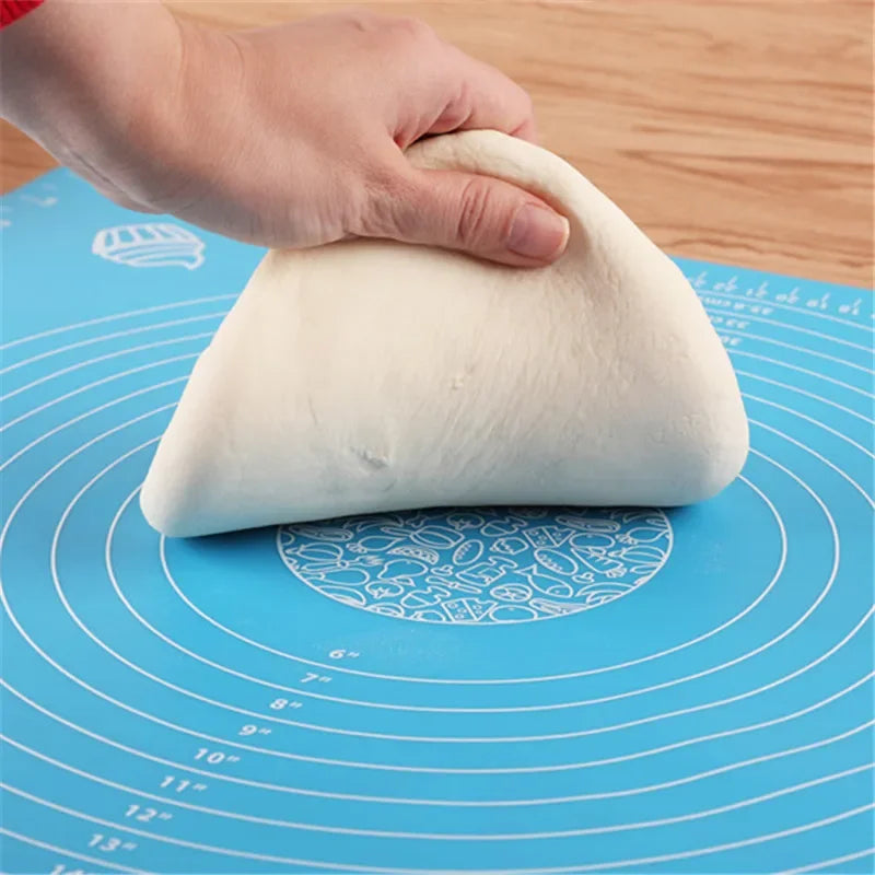 Silicone Non-Stick Mat Rolling Dough Pad Kitchen Tools Kitchen Tools 29*26cm Baking Mat Cake Board Useful Kitchen Accessories