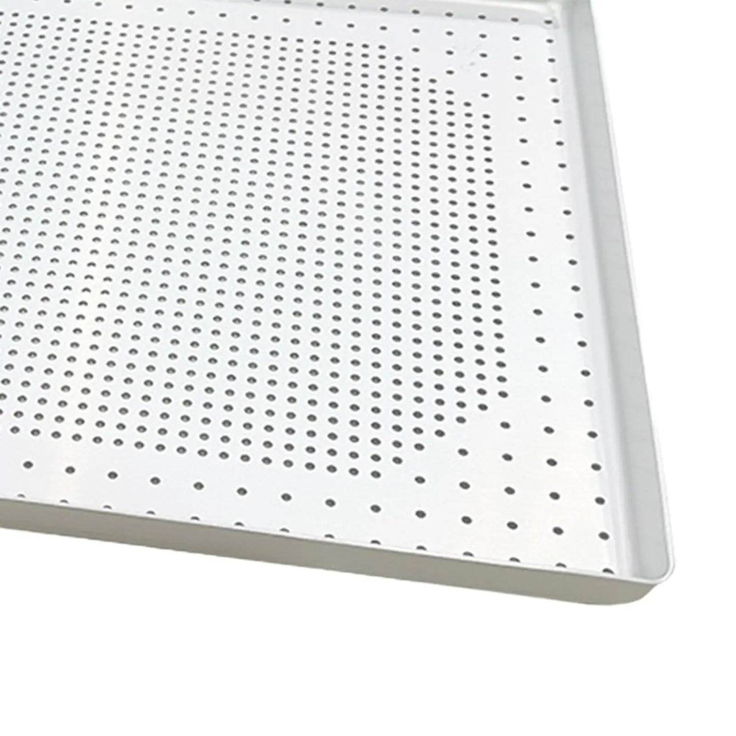 Perforated Half Sheet Pan Restaurant Kitchen Cookware Aluminum Alloy Versatile Easy to Clean Pizza Crisper Tray Baking Tool