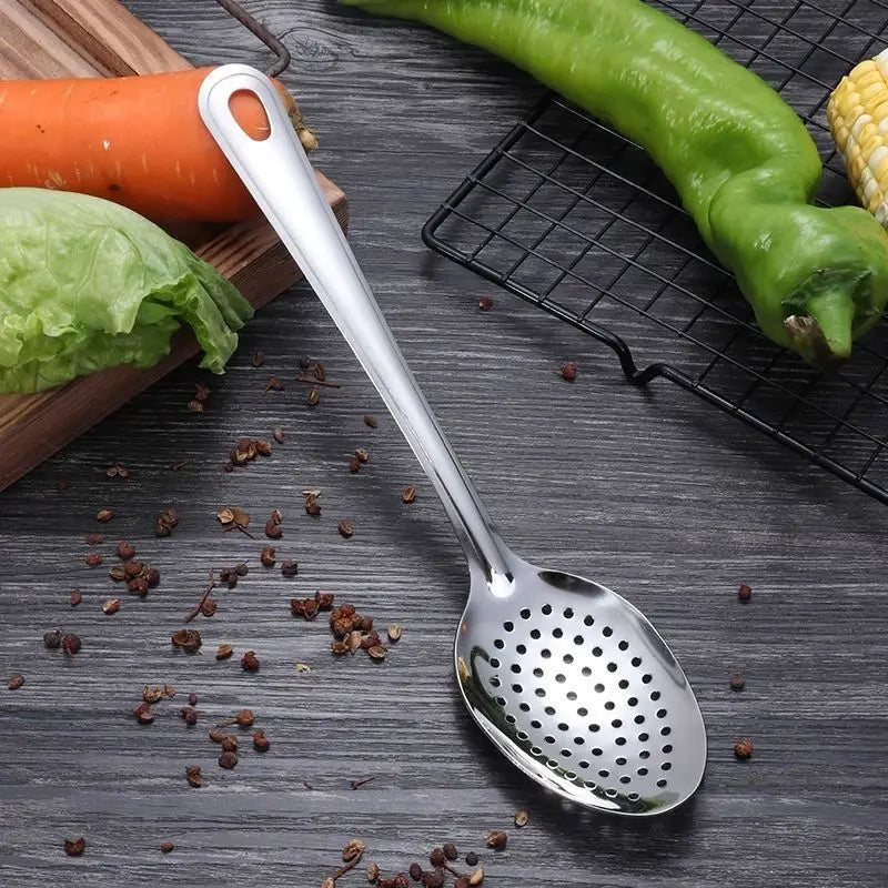 Small Colander Hot Pot Colander  Thickened Household Deep-Fried Dumpling Nooodle Spoon Tea Spoon Spoon Kitchen Gadgets